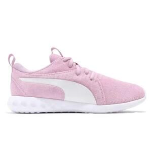 NWB Puma Carson 2 Knit Trainer Running Shoes Winsome Orchid Pink Womens Size 6.5